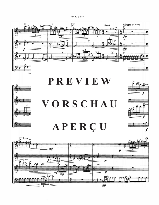 Produktgalerie: Seite 21 von 21 Winter Winds , , (Flöte, Oboe, Klarinette und Fagott)