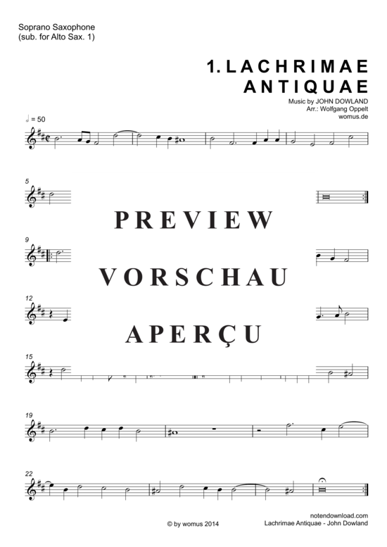 gallery: Lachrimae Antiquae , , (Saxophon Quintett/Ensemble)