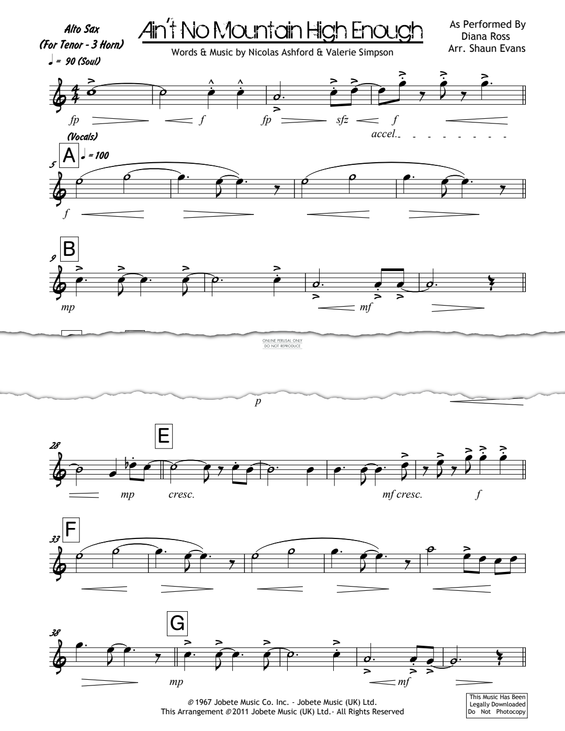 Product gallery: Page 1 of 1 Ain't No Mountain High Enough, Diana Ross & The Supremes