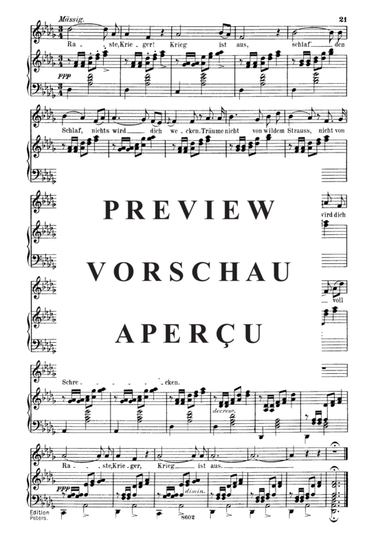 Product gallery: Page 7 of 7 Ellen's Gesang I, D.837, , Medium Voice and Piano