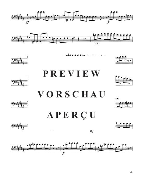 Product gallery: Page 9 of 21 Euphonium Etudes, Vol. 5 , , (Tuba Solo)