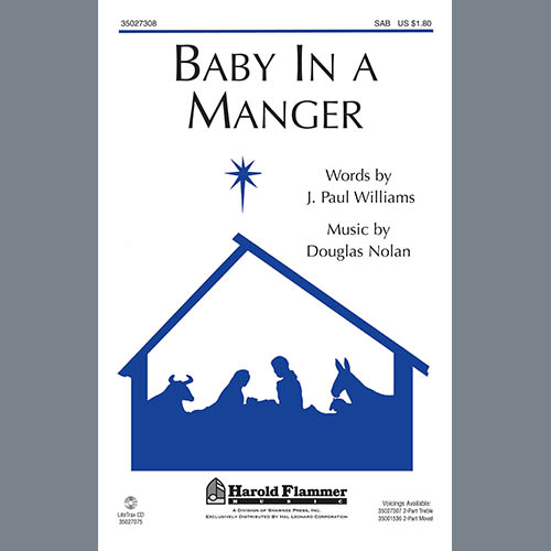 cover: Baby In A Manger, J. Paul Williams and Douglas Nolan