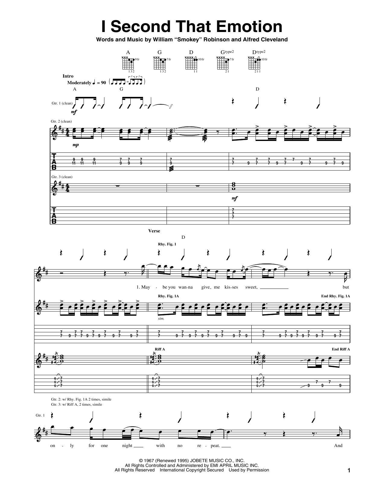 Product gallery: Page 1 of 1 I Second That Emotion, Smokey Robinson & The Miracles