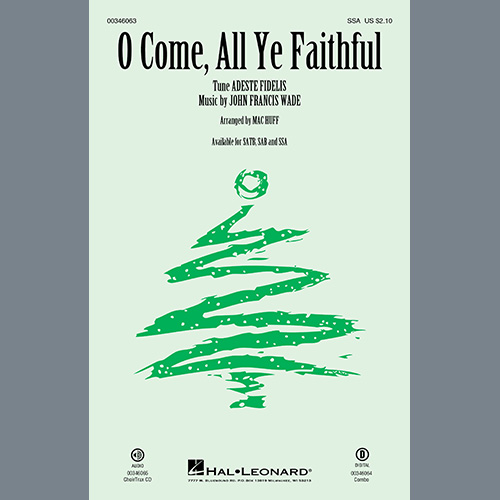 Produktbild zu: O Come, All Ye Faithful (arr. Mac Huff)