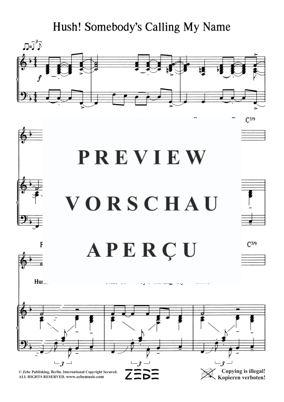 gallery: Hush!, , Gesang und Klavier