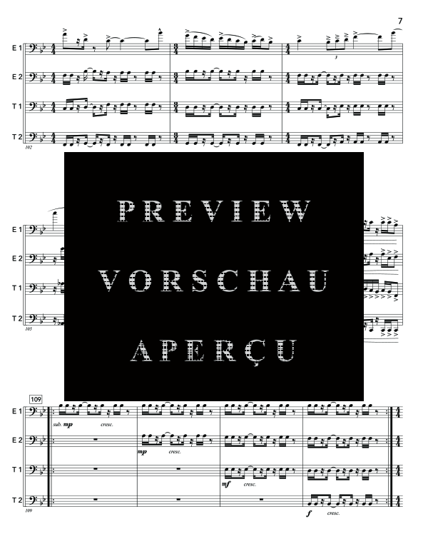 Product gallery: Page 11 of 11 Convalescence, , (Tuba Quartett EETT)