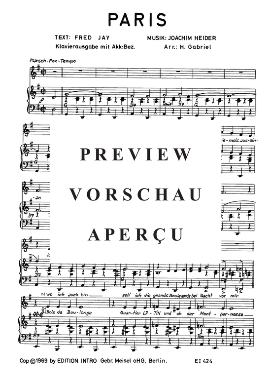 Produktgalerie: Seite 4 von 4 Paris, Rosenberg, 	Marianne, Klavier und Gesang