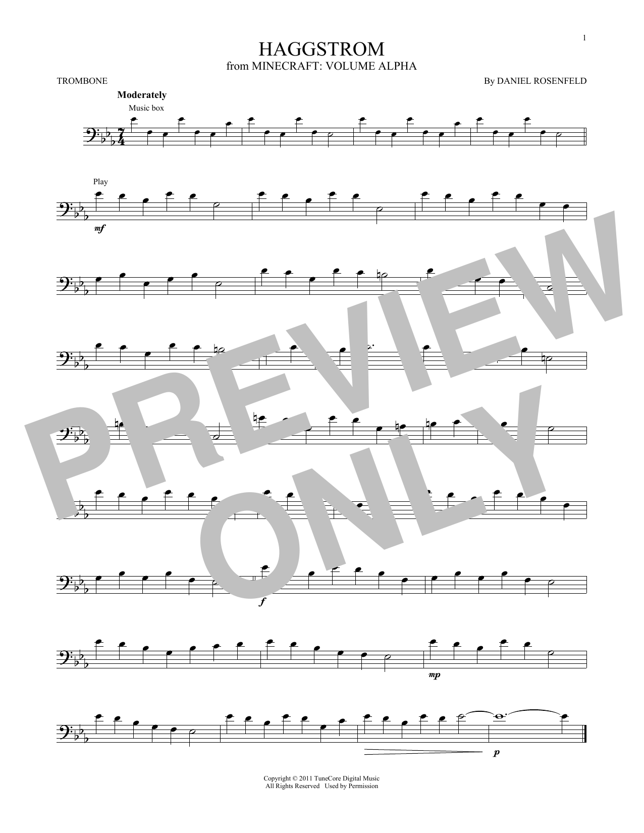 Product gallery: Page 1 of 1 Haggstrom (from Minecraft), C418