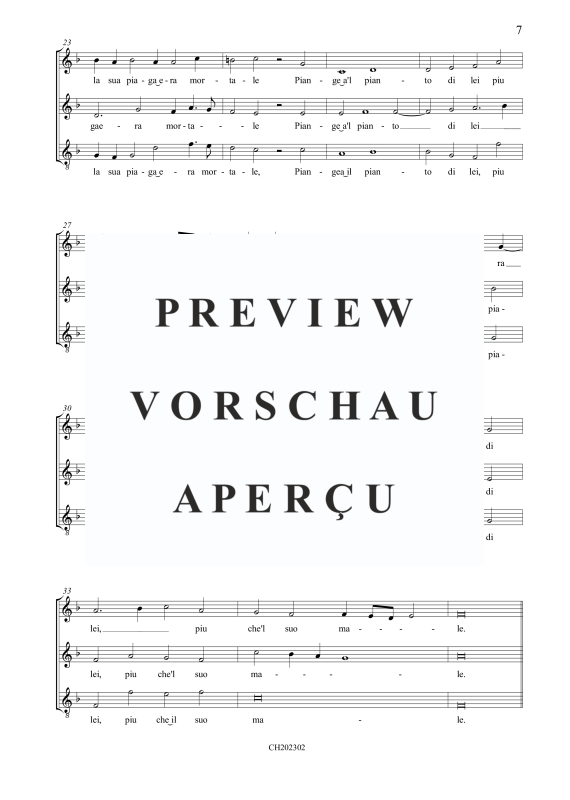 gallery: Libro Primo de Madrigali a tre voci (1575), , (Gemischter Chor 3-stimmig SSB)