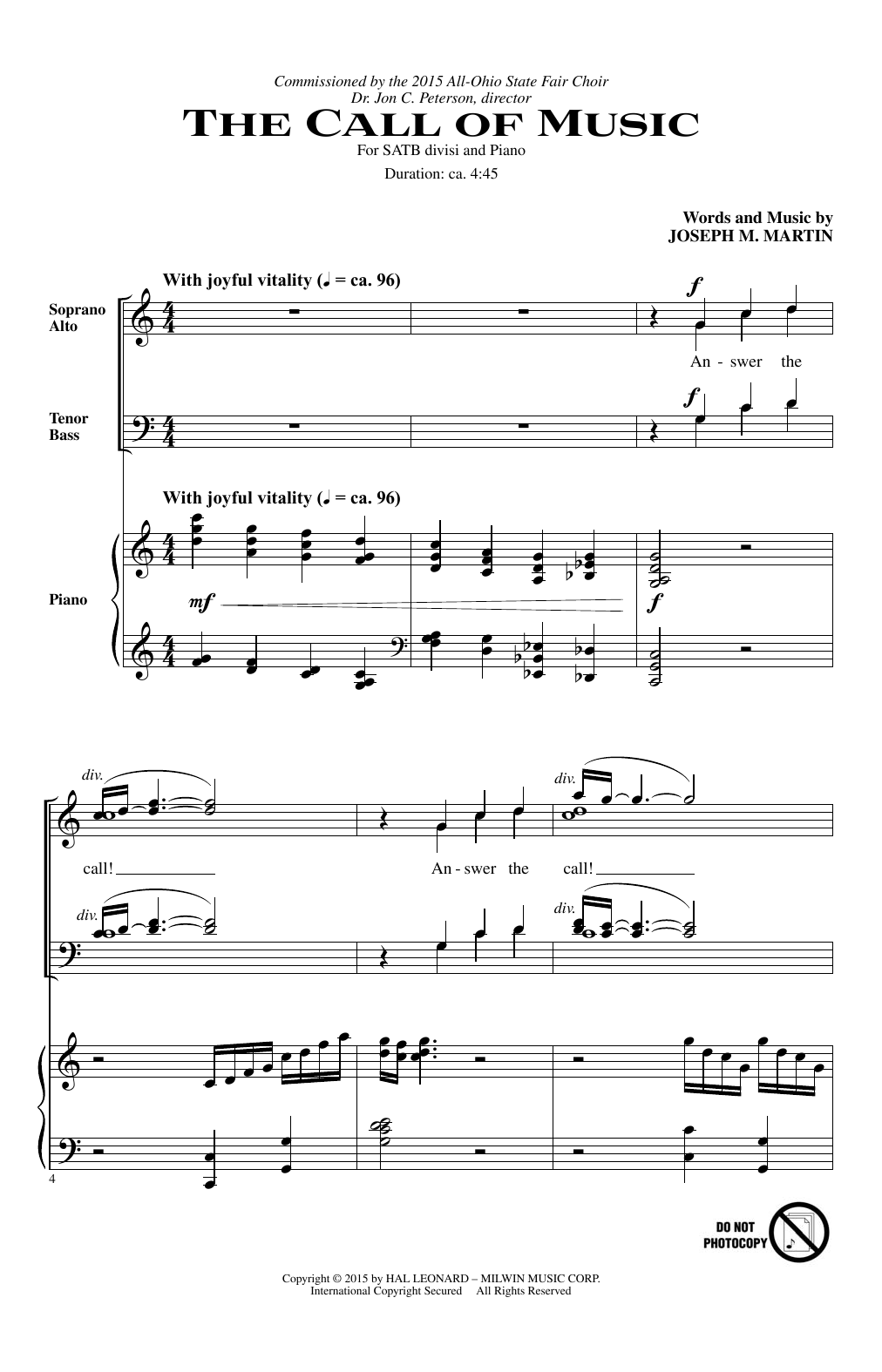 Produktbild zu: The Call Of Music