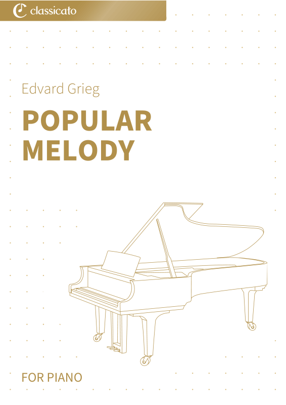 Product picture to: Popular melody - No. 5 from Lyric Pieces, Book 1, op. 12Edvard Grieg