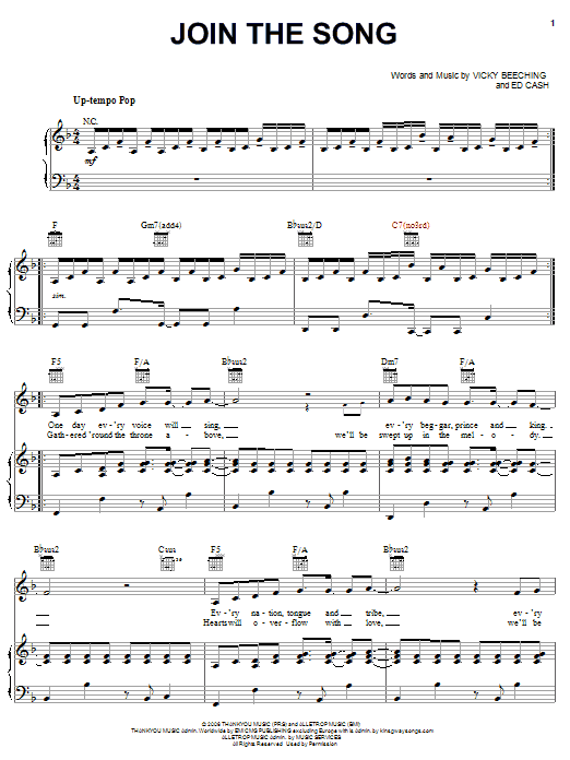 Produktbild zu: Join The Song