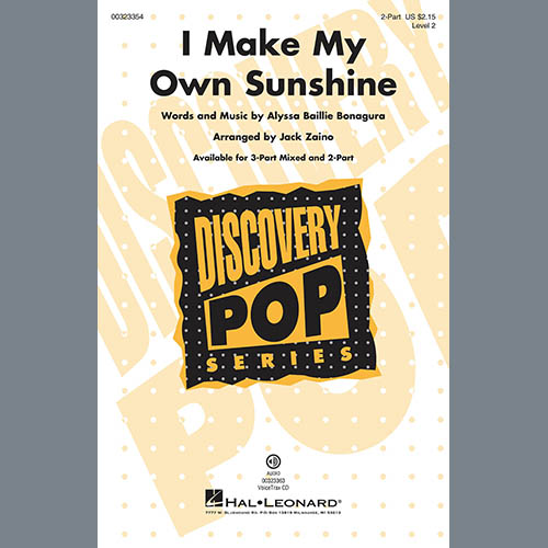 cover: I Make My Own Sunshine (arr. Jack Zaino), Alyssa Bonagura