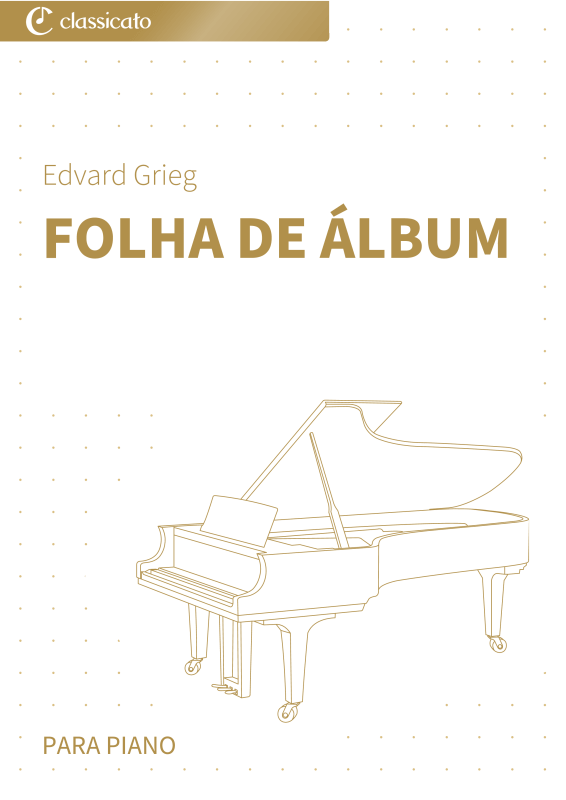 Product picture to: Folha de álbum - N.º 7 de Lyric Pieces, Livro 1, op. 12Edvard Grieg