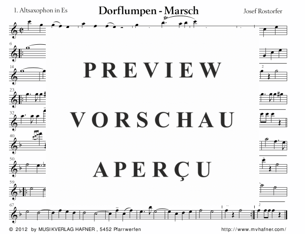 Product gallery: Page 9 of 11 Dorflumpen - Marsch, , (large wind orchestra)