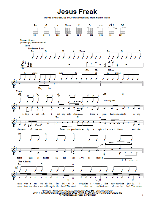 Product gallery: Page 1 of 1 Jesus Freak, dc Talk