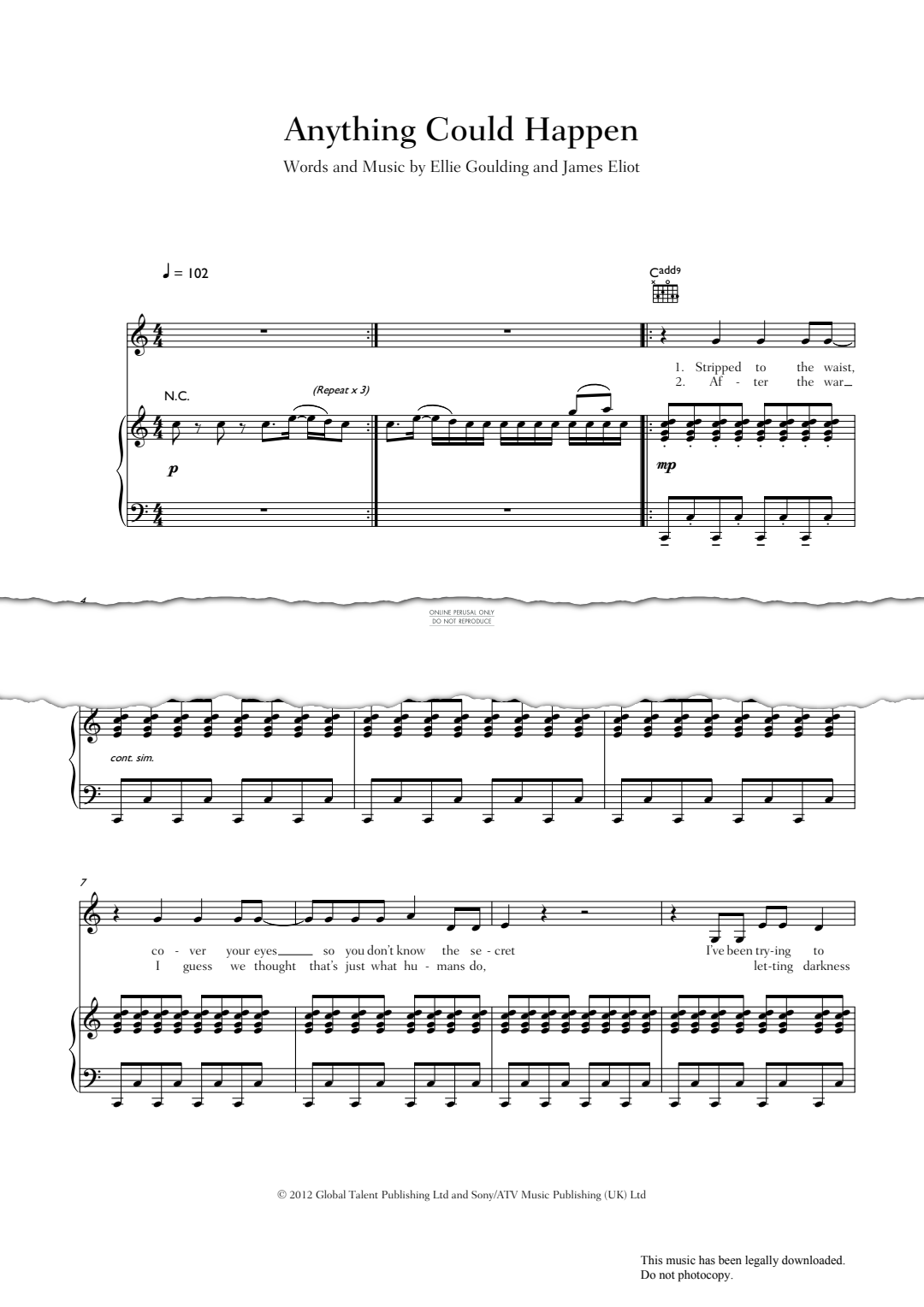 gallery: Anything Could Happen, Ellie Goulding