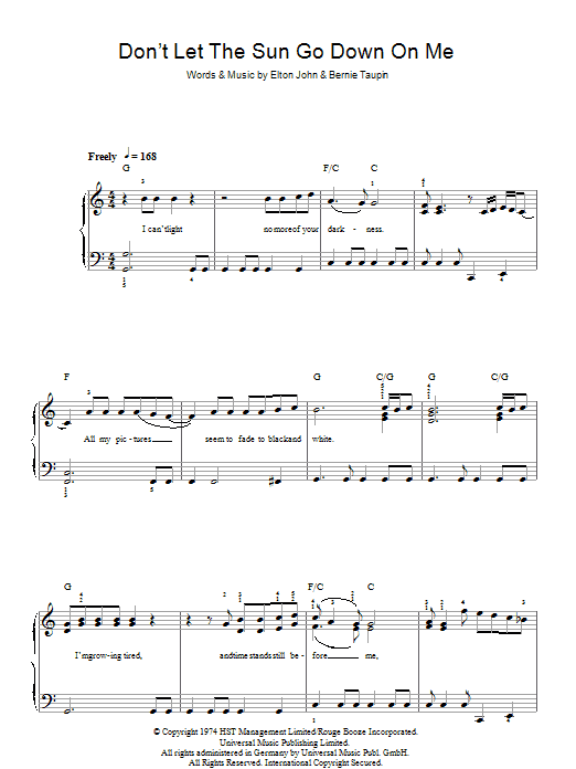 Produktbild zu: Don't Let The Sun Go Down On Me
