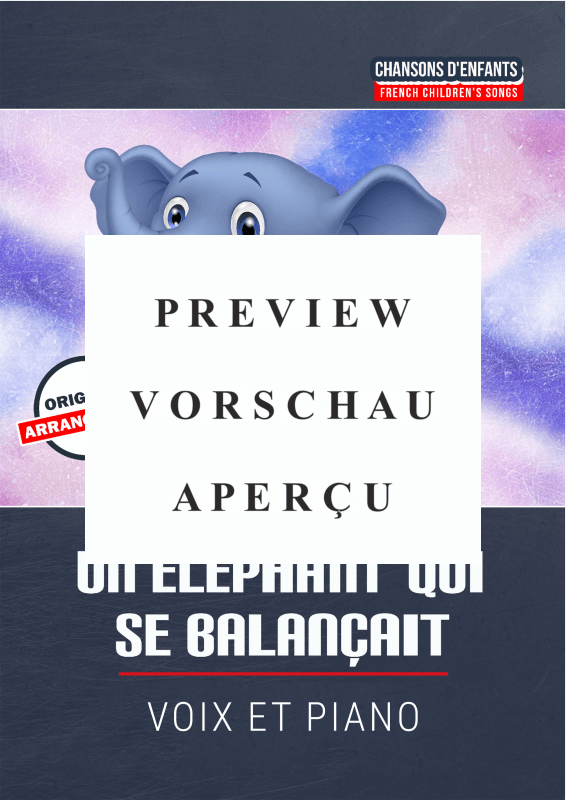 Produktgalerie: Seite 2 von 6 Un elephant qui se balancait, , Gesang und Klavier