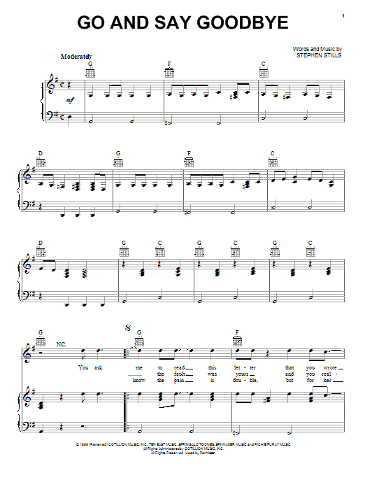 Produktbild zu: Go And Say Goodbye