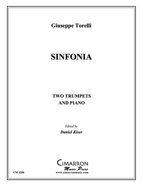Product picture to: Sinfonia Giuseppe Torelli