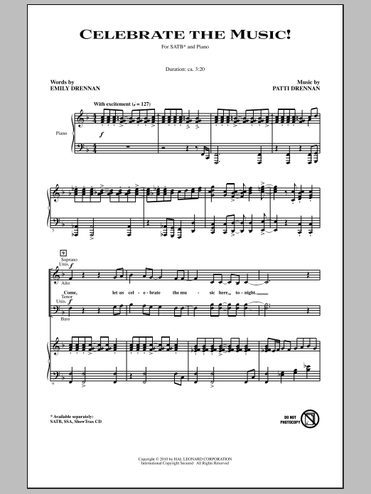 Produktbild zu: Celebrate The Music!
