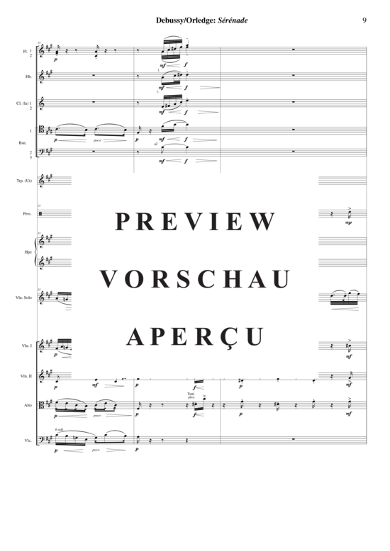 gallery: Sérénade for violin and orchestra , , (Orchester + Violine Solo)
