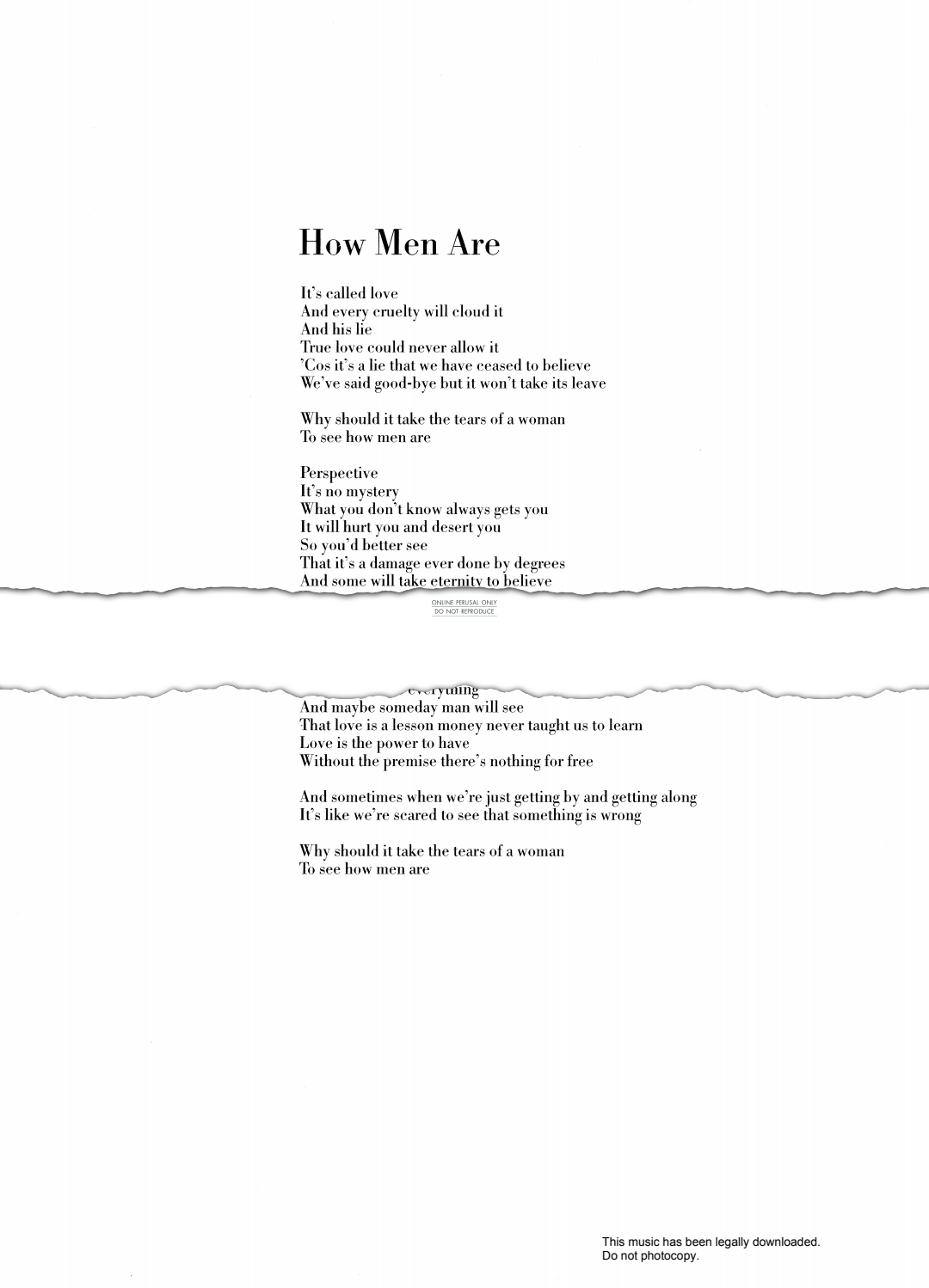 Produktbild zu: How Men Are