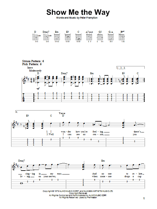 Product gallery: Page 1 of 1 Show Me The Way, Peter Frampton