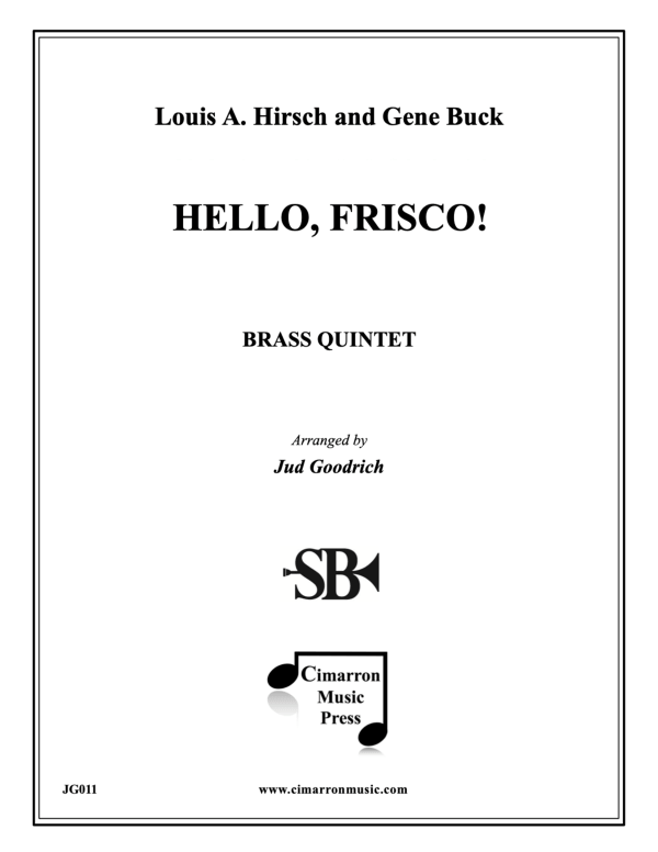 cover: Hello, Frisco!, , Blechbläser Quintett
