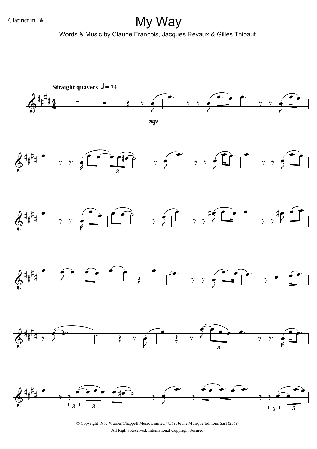 Product gallery: Page 1 of 1 My Way, Frank Sinatra