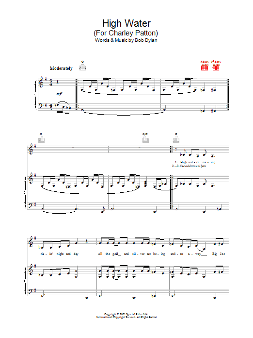 Produktbild zu: High Water (For Charley Patton)