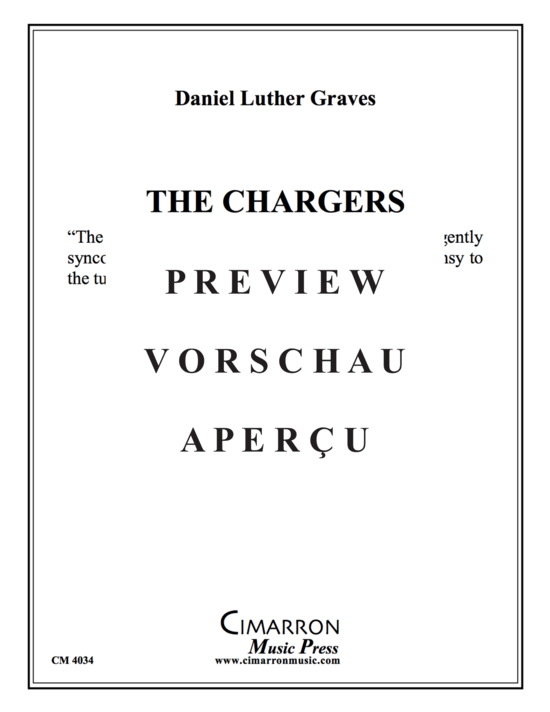 Produktgalerie: Seite 2 von 16 The Chargers , , (Holzbläser Quintett)