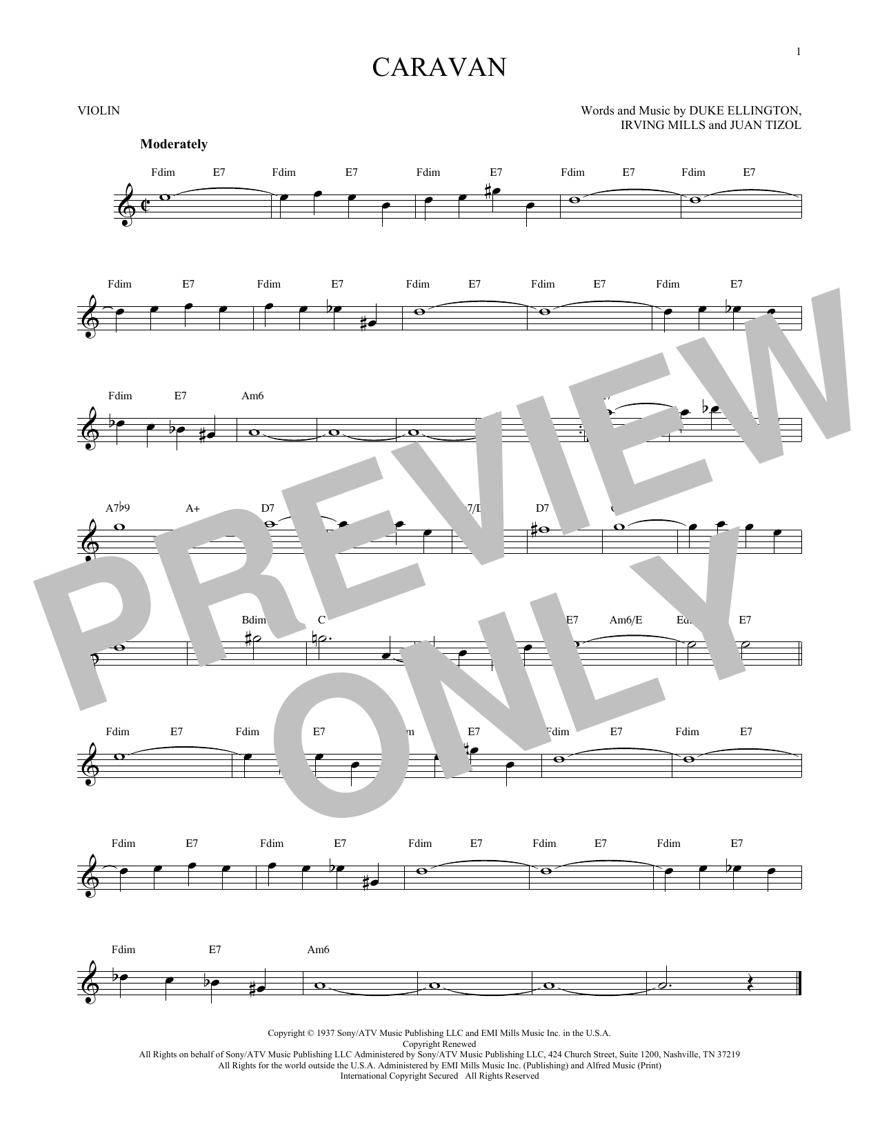 Product gallery: Page 1 of 1 Caravan, Juan Tizol & Duke Ellington