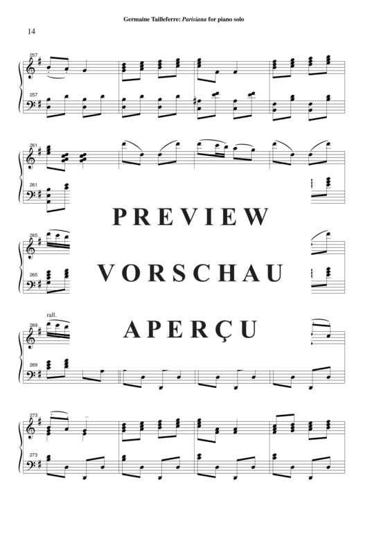 Product gallery: Page 17 of 60 Parisiana , , Piano Solo