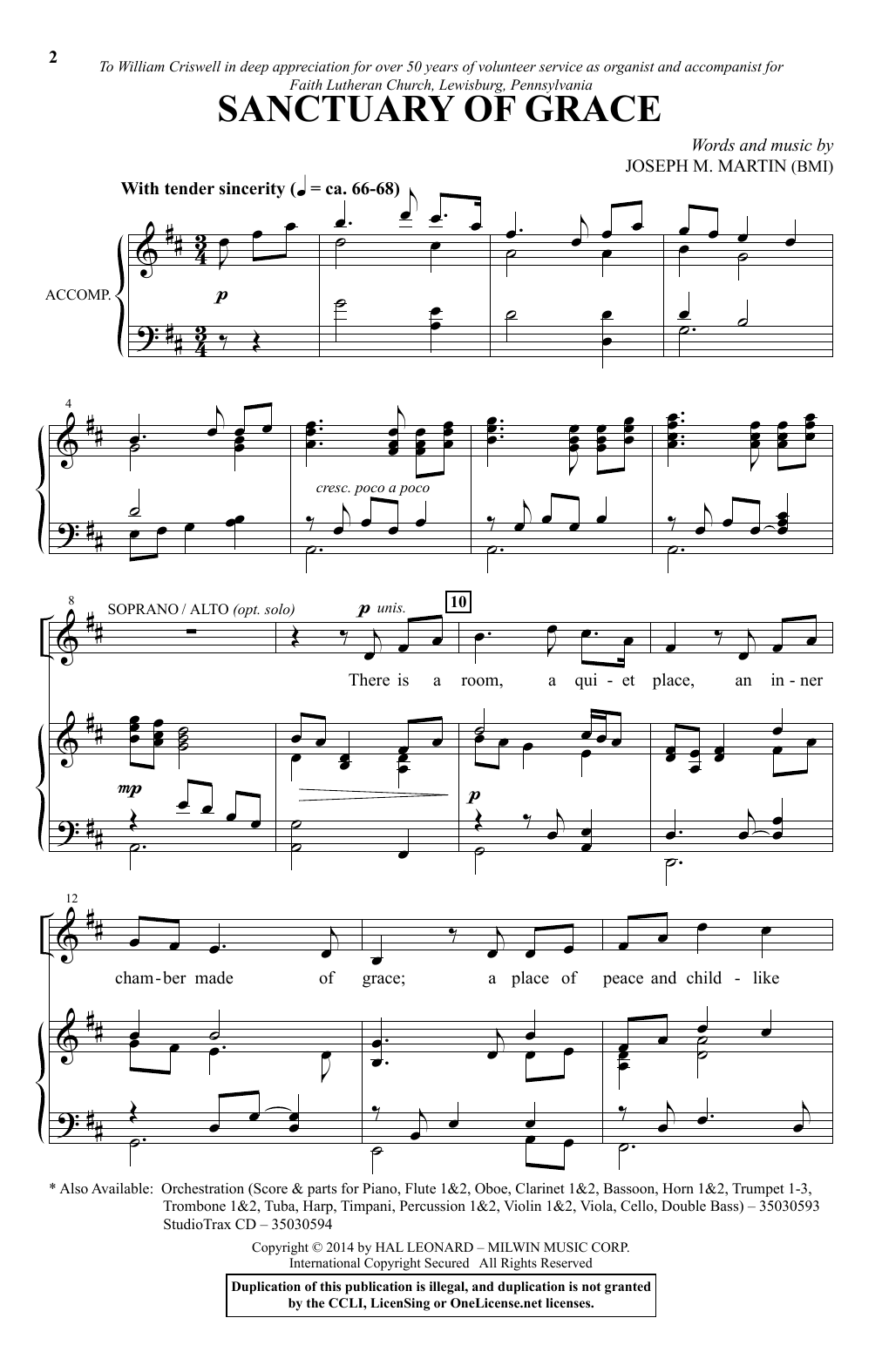 Produktbild zu: Sanctuary Of Grace