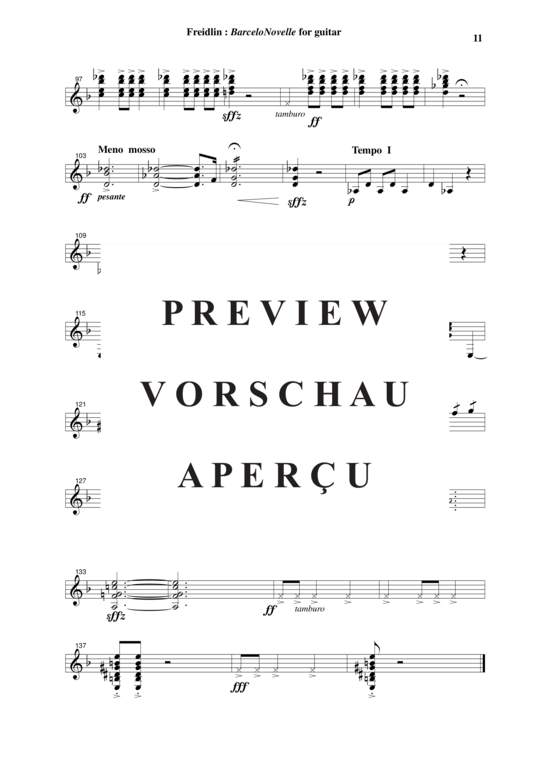 Product gallery: Page 12 of 17 BarceloNovelle , , (Suite for guitar solo)