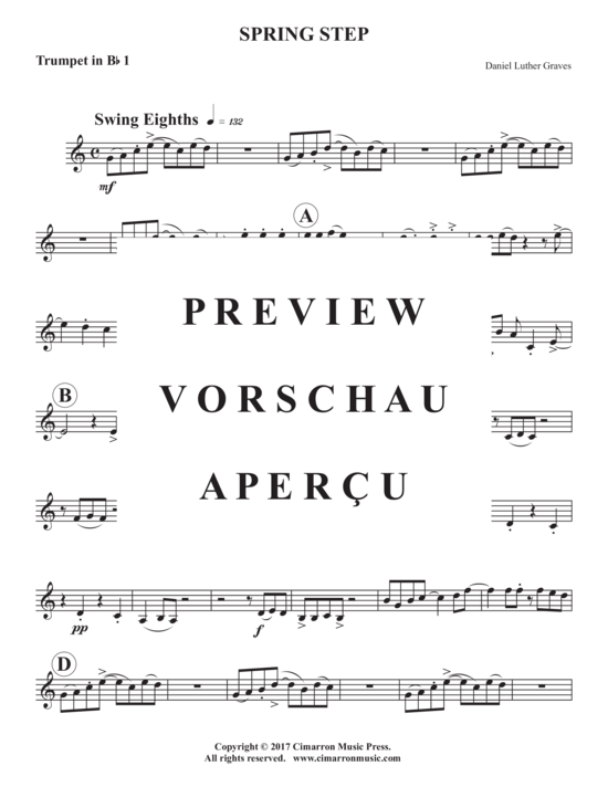 Produktgalerie: Seite 10 von 21 Spring Step , , (Blechbläserquintett)