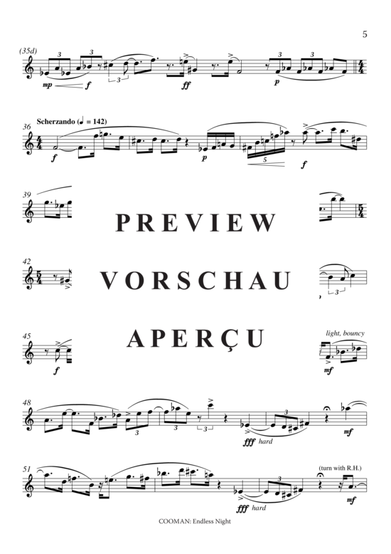 Produktgalerie: Seite 6 von 8 Endless Night , , (Englischhorn Solo)