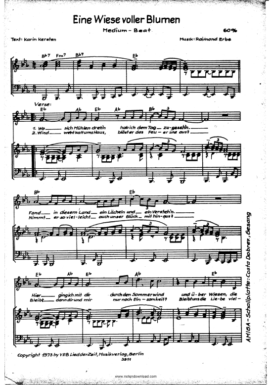 Produktbild zu: Eine Wiese voller Blumen Costa Dobrev 