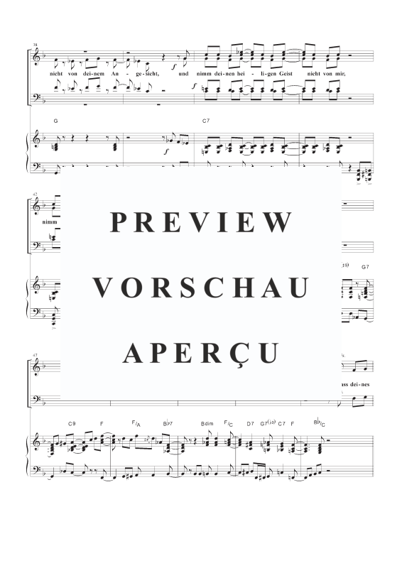 gallery: Ein reines Herz, Herr, schaff in mir EG 389, , Gemischter Chor und Klavier