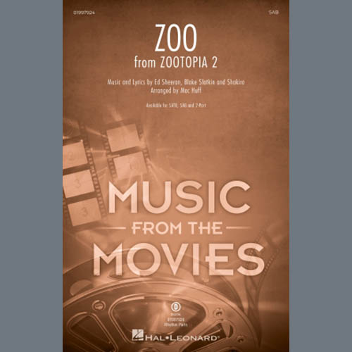 Produktbild zu: Zoo (from Zootopia 2) (arr. Mac Huff)