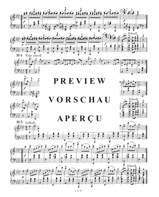 gallery: Die Kapfenberger, 5 Steirische Tänze , , (Klavier Solo)