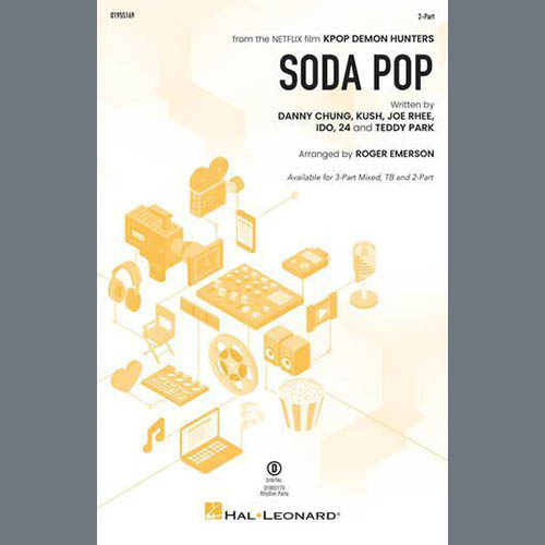 Produktbild zu: Soda Pop (from KPop Demon Hunters) (arr. Roger Emerson)