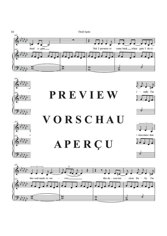 Produktgalerie: Seite 13 von 13 Dead Again , Martin, Billy Ray, Klavier und Gesang