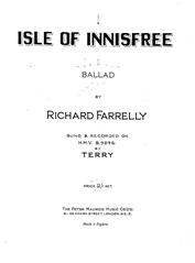cover: The Isle Of Innisfree, Richard Farrelly