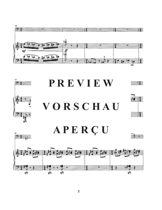 Product gallery: Page 6 of 21 Concerto for Tuba , , (tuba + piano)