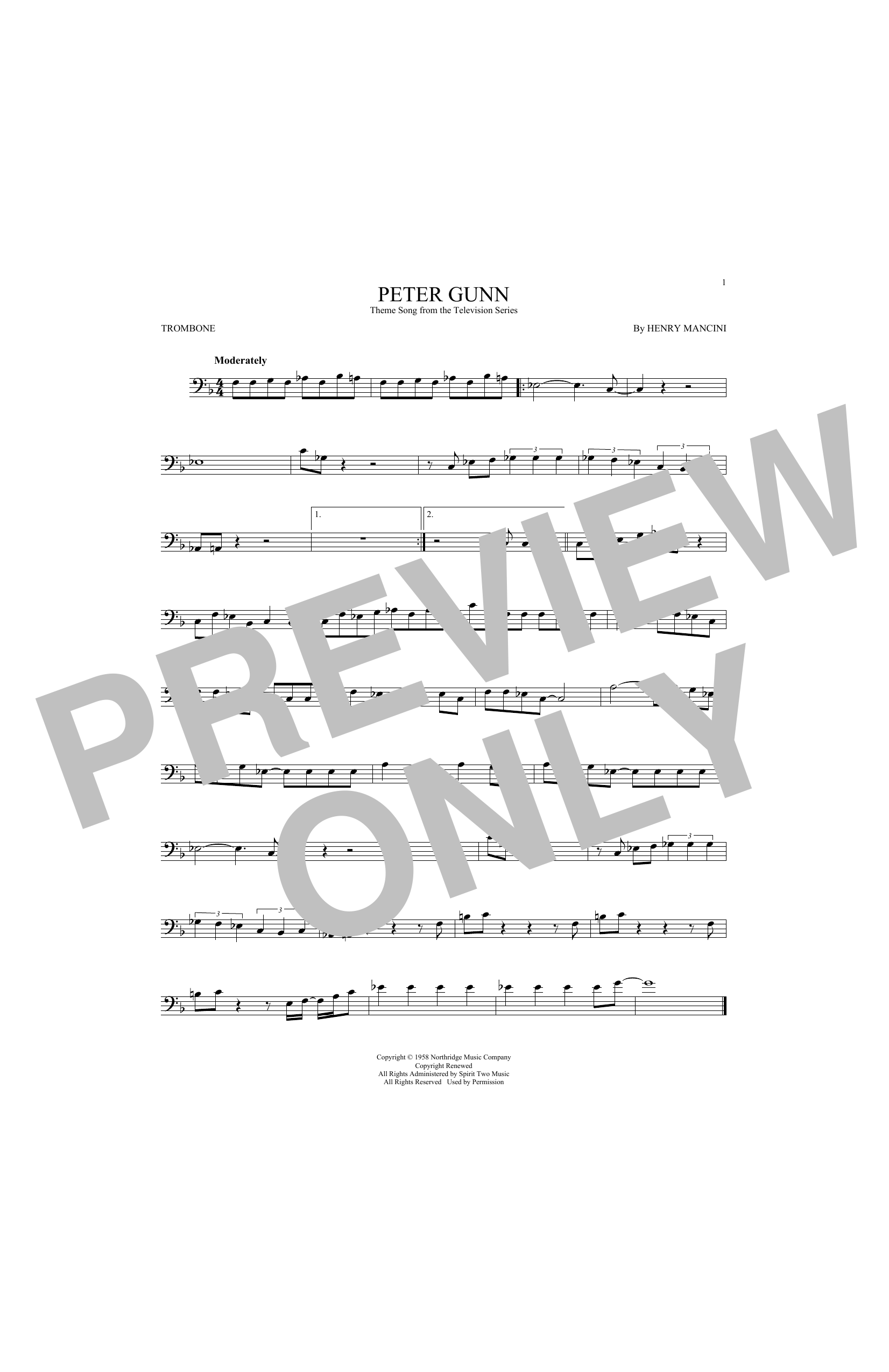Product gallery: Page 1 of 1 Peter Gunn, Henry Mancini