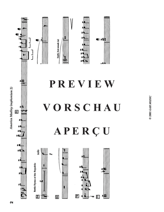 Product gallery: Page 16 of 21 American Medley , , (Tuba Quartett EETT)