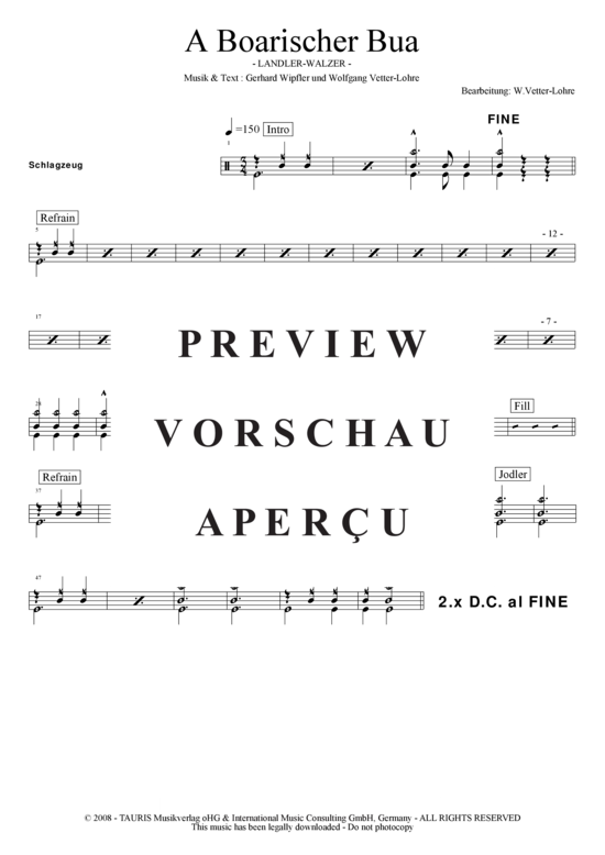 Product gallery: Page 9 of 11 A boarischer Bua , Hofbräuhaus-Band, (Combo + 3 Horns)